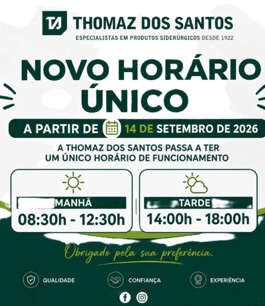 Novo Horário Único